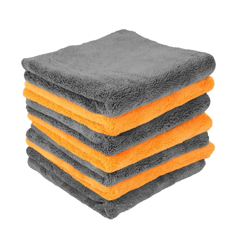 Microfiber Towels For Car Detailing, Thick 600GSM Drying Cloths, Ultra Absorbent Auto Maintenance Essential, Fall 2025 Trend
