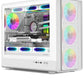 ITX Mini PC Case Tempered Glass 360mm Water Cooling