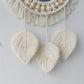 Macrame Mirror Kit Cotton Fringe Boho Wall Hanging Mirrors Fall 2025 Cozy Nursery Household Decor Gift