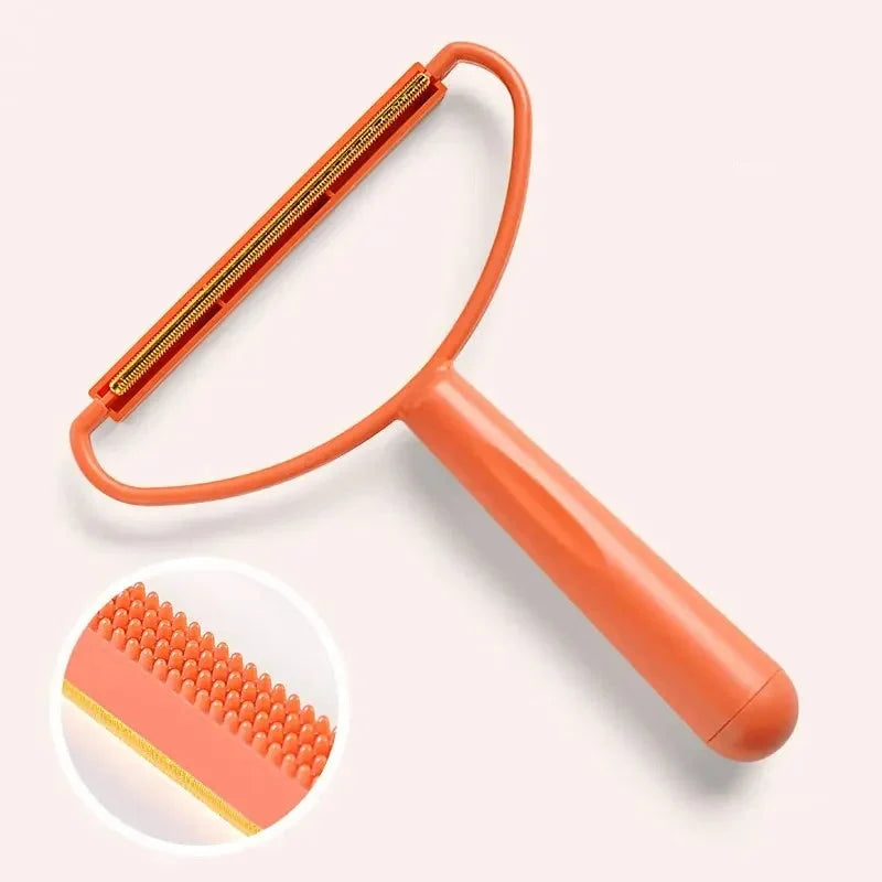 Hand-Operated Lint Remover for Household Use - Plastic Metal No Battery Trimmer for Coats Hats