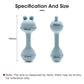 Rabbit Silicone Teether Rattle Newborn Sensory Toys