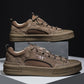 Sturdy men's outdoor sneakers - anti-slip wear-resistant fabric upper, for hiking and casual everyday