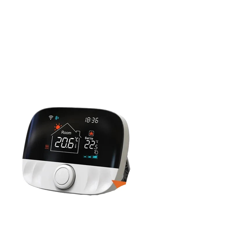 Smart Thermostat Cordless RF433 Floor Heating Control For Gas Boiler Tuya App USB Powered Fall 2025 Energy Saving