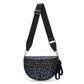 checkered nylon, box shape, travel and daily use – Multi-Use unisex crossbody bum bag
