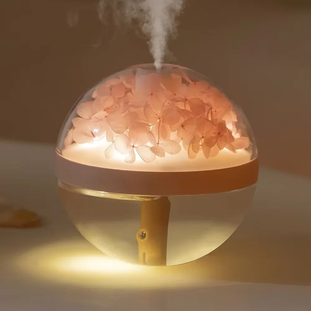 270ML Air Humidifier USB Battery-Powered with LED Light Mist Maker