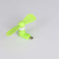 Type-C Compact Fan Flexible Bendable Fan For Laptop AC Charger Travel-Friendly Mini Fan Summer Gadget