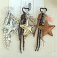 Leather Y2K Star Keychain Dachshund Bag Charm Anti Lost