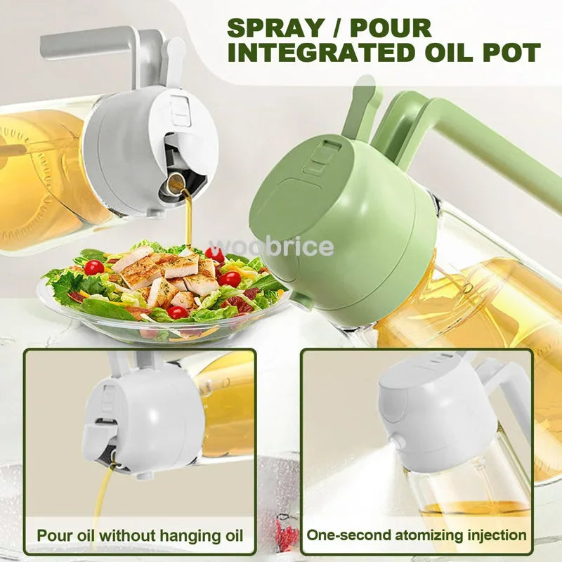 Sprayer Oil Bottle Reusable Kitchen Dispenser for Oils Eco Living 2026 Gift
