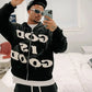 Unisex Oversized Zip-Up Hoodie - Boxy Cut, Knit, Street