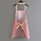 Kitchen Apron Linen Striped Hanging Neck Apron Japanese Style Cooking Gardening Fall 2025 Breathable Flexible