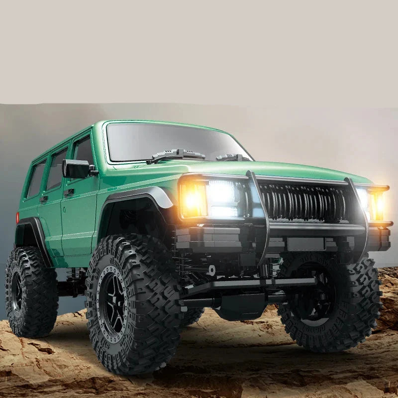 Car RC 1/18 Scale 4WD Off Road Crawler Toy Remote Control 2.4G With 40 Minute Run Time Fall 2025 Gift