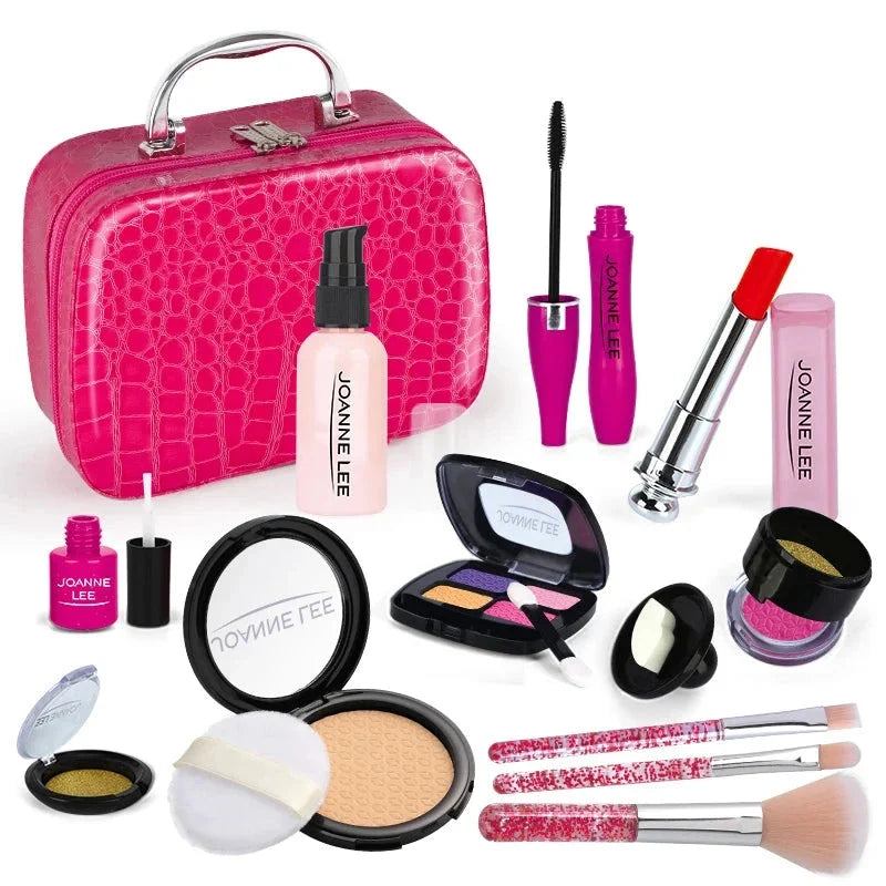 Princess Makeup Play Kit for Girls - Educational Pretend Play Cosmetic Toy, Safe & Sturdy