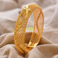 Gold Plated Bangles Deluxe Arabic Wedding Bracelet