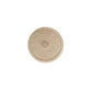 6pcs Round Woven Ramie Placemats - Anti-Slip Table Mats for Dining, Kitchen & Cafe Use