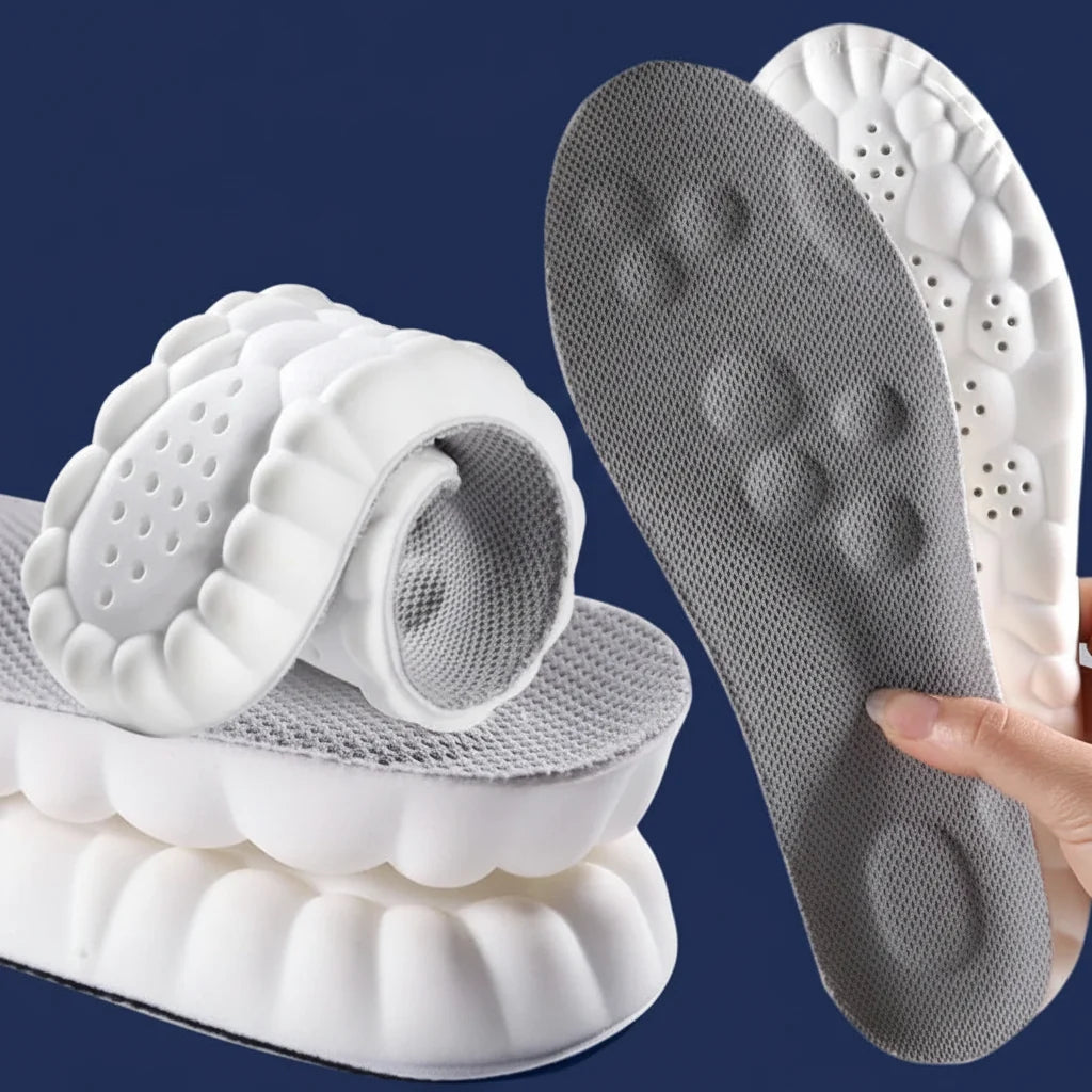 Breathable Cushion Plantar Fascia Insole – Sport Latex Insoles with Arch Support