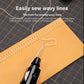 Top-Grade Hand Stitching Awl Tools Kit for DIY Leather Craft and Canvas Repair, Fall 2026 Gift – Leather Sewing Kit