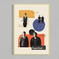 Movie Retro Poster Canvas Collage Mid Century Wall Art