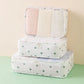 Travel Storage Bag Kit - Large Capacity Luggage Organizer for Clothes and Shoes Packing