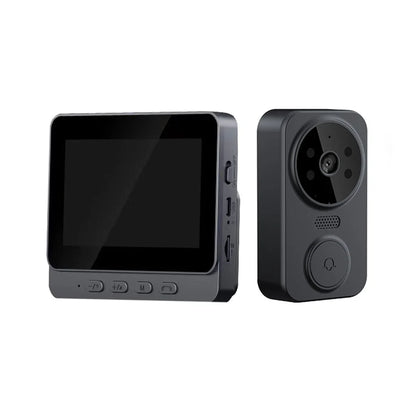 Wireless2026 Edition Video Doorbell Bundle Smart Security Kit With Night Vision 2.4G WiFi Cloud Storage Spring