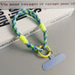 Universal Mobile Phone Lanyard with Anti-Loss Wrist Strap & Accessories - Trendy Two-Strand Design