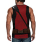 Deadpool & Wolverine Inspired Superhero Compression Tank Top - Great for Cosplay