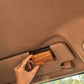 reusable natural scent diffuser, decorative vehicle accessory – Eco-friendly wooden car air freshener