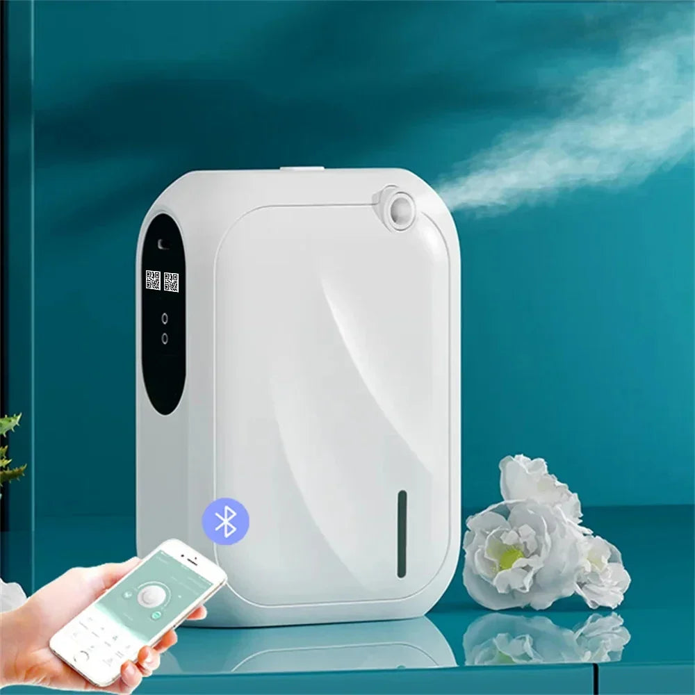 Aroma Diffuser Bluetooth App Control Wall Mount Scent Machine 200m3 Coverage Halloween 2025 Quiet Household Fragrance