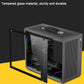 ITX Mini PC Case Transparent Side 240mm Water Cooling