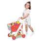 Cart Shopping Toy Push Along Grocery Trolley Kids Pretend Play Supermarket Back To School 2025 Early Education Gift