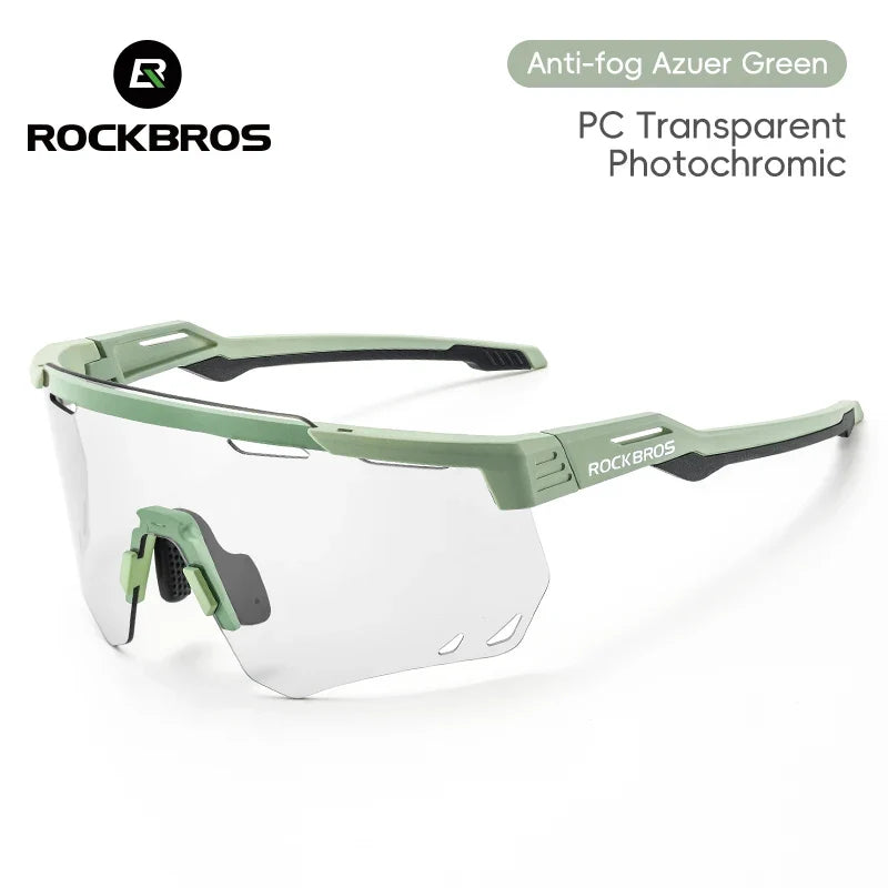 Glasses Cycling Unisex MTB Road Eyewear UV400 Polarized Photochromic Lenses, Fall 2026 Trend, All-Weather Eye Protection