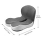 Comfort-Grip Lumbar Support for Office Chair and Car, Stress Relief – Memory Foam Seat Cushion