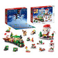 Building Christmas Blocks Advent Calendar DIY Kit Kids