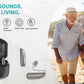 Hearing Aid Battery-Powered Digital BTE With Flexible Volume Travel-Friendly Senior Sound Amplifier