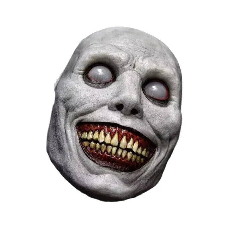 Mask Halloween Latex Smiley Demon Full Face Horror Party