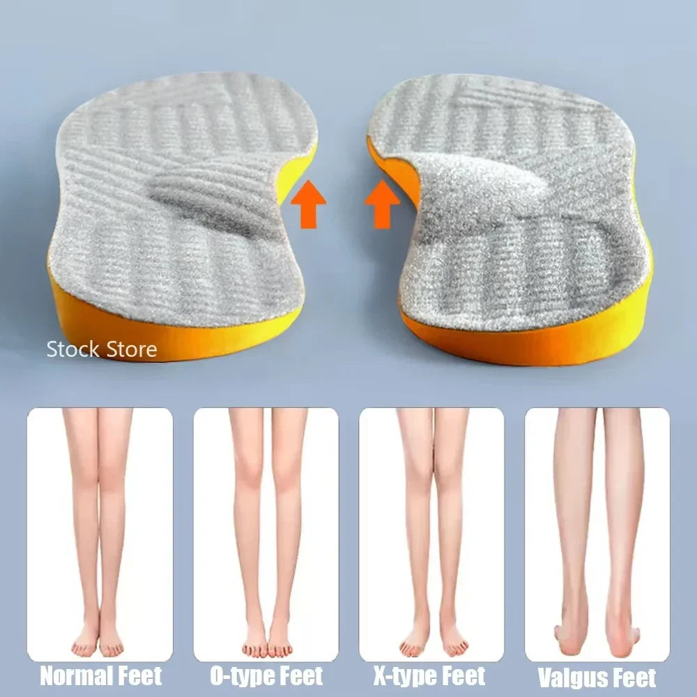 Insoles Orthopedic Arch Support Shoe Pads For Flat Feet Fall 2025 Back To School All Day Comfort