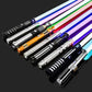 Lightsaber RGB Metal Hilt Sword Toy Cosplay 2025 Collectible Prop Battery-Powered Flashing LED Gift
