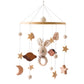 Crib Baby Mobile Wooden Nursery Newborn Sensory Toys