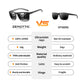 Light TR90 Frame Square Sunglasses UV400 Protection, Outdoor Summer 2026 – Polarized Sunglasses