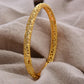 Gold Plated Bangles Deluxe Arabic Wedding Bracelet