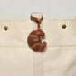 Bag Leather Charm No Face Keychain Black Cozy Cute Gift