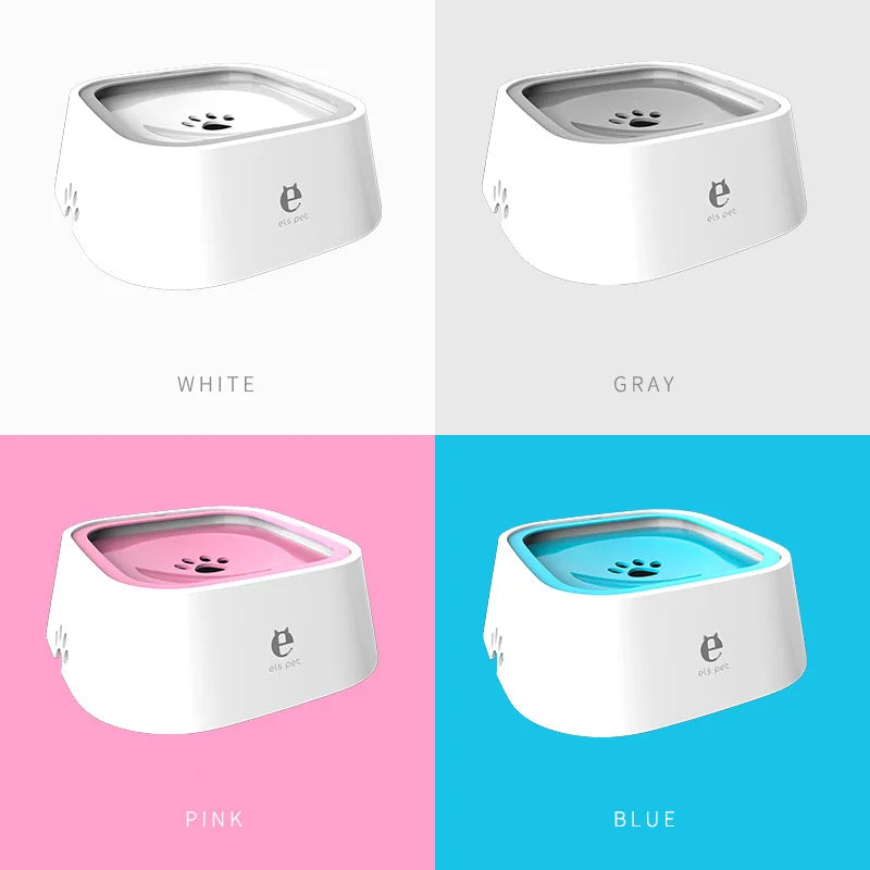 Pet Water Bowl Floating No Splash Dispenser Travel-Friendly Travel Pet Bowl Summer 2025 Spill Proof Hydration