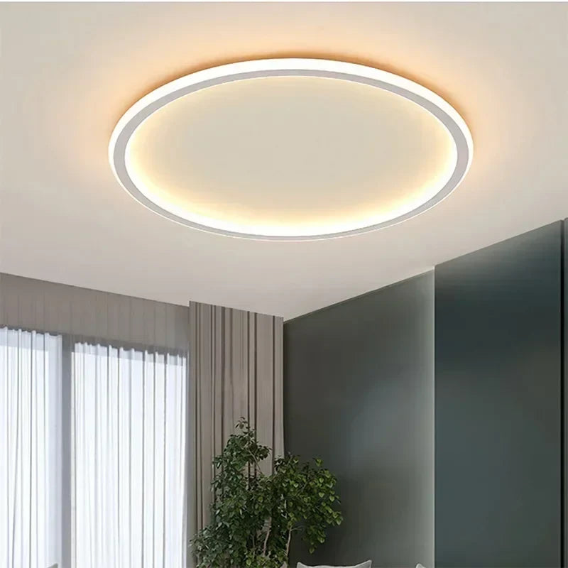 LED2026 Edition Ceiling Light Scandinavian Minimalist Circular with Remote Control Energy Efficient Household Decor TikTok Viral Fall