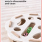 Puzzle Cat Toy Box With Ball Suede Felt Indoor Cat Exercise Entertainment Eco Friendly Gift 2026 TikTok Viral