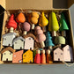 Wooden Building Blocks Pastel Scandinavian Stacking Play Kit Fall 2025 Eco Friendly Imaginative Play Gift