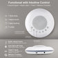 White Noise Machine USB Battery-Powered Travel-Friendly Baby Sound Machine 28 Soothing Sounds Memory Fall 2025 Calming Sleep Aid