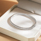 2mm Moissanite Bracelet 18K Gold Plated Tennis Bangle