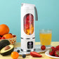 Travel-Friendly Blender 450ml USB Battery-Powered 8-Blade 3-Gear Juicer Cup, Fall 2025 On-The-Go Ice Crusher Smoothies