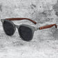 for Sunglasses Men Women Retro Wood Grain Polarized UV Protection Outdoor Shades