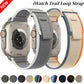 Trail Nylon Loop Apple Watch Band - Breathable Sport Strap for Ultra 3 2, Series 11 10 9 8 7 41-49mm