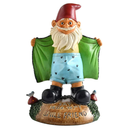 Gnome Garden Statue Outdoor Figurine Whimsical Garden Decor Summer 2026 Unique Backyard Decor